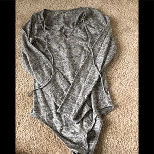 Grey bodysuit